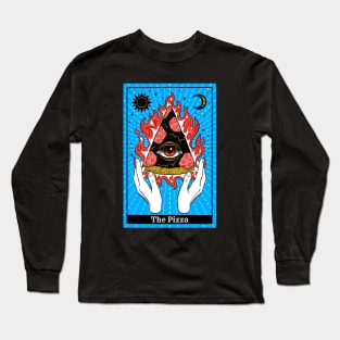 Pizza Tarot Reading Long Sleeve T-Shirt